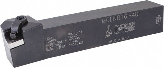 Dorian Tool 73310150128 RH MCLN -7&deg Negative Rake Indexable Turning Toolholder
