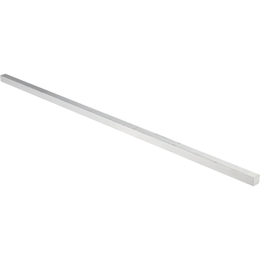Value Collection 08663841 2-1/4 Inch Square x 12 Inch Long, Aluminum Square Bar