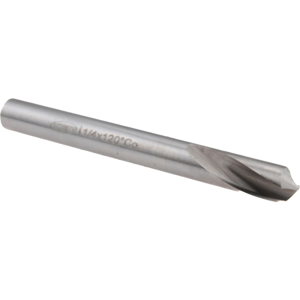 Keo 956-000-077 Spotting Drill 1/4" Dia, 120 &deg Point, 2-1/2" OAL, Cobalt M-42