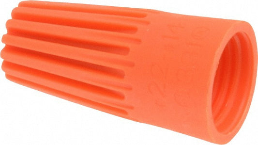 Thomas & Betts 331KP Standard Twist-On Wire Connector Orange, Corrosion-Resistant, 2 AWG
