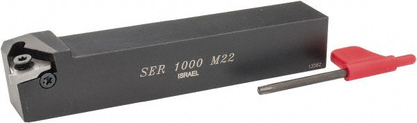 Carmex SER1000M22 Indexable Threading Toolholder External, Right Hand, 1 x 1" Shank