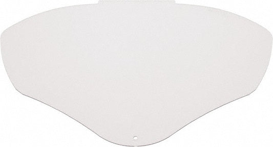 Uvex S8550 Face Shield Windows & Screens Replacement Window, Clear, 0.04" Thick
