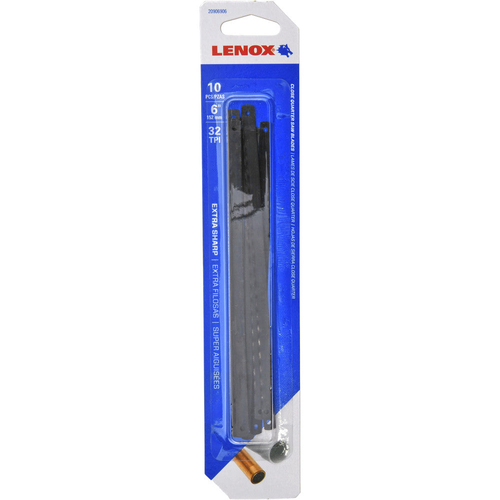 Lenox 20906906 6" 32 TPI Bi-Metal Hand Hacksaw Blade