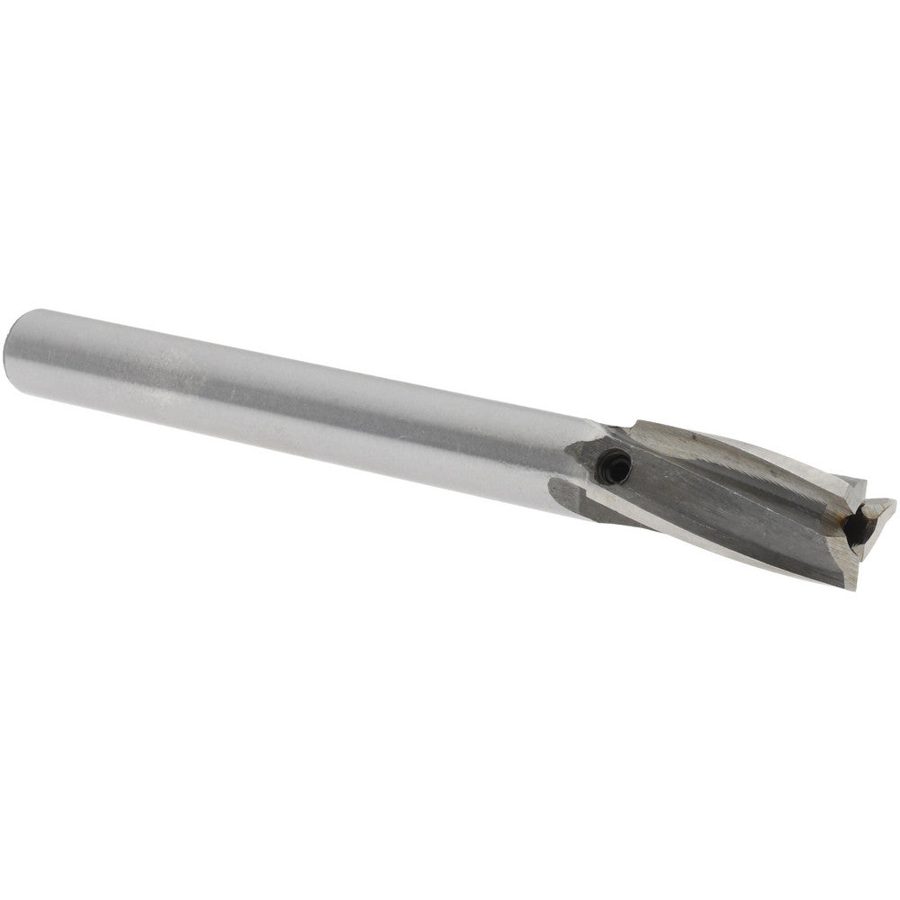 Value Collection GH8790289 7/16" Diam, 3/8" Shank, Diam, 3 Flutes, Straight Shank, Interchangeable Pilot Counterbore
