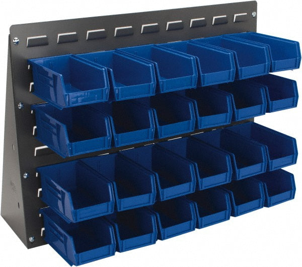 Quantum Storage QBR-2721-220-24BL 24 Bin Bench Rack Unit with Bins