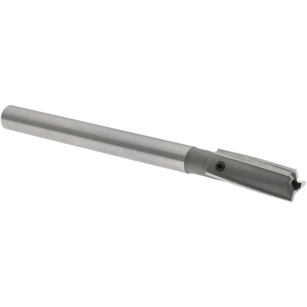 Whitney Tool Co. 10385 3/8" Diam, 5/16" Shank, Diam, 3 Flutes, Straight Shank, Interchangeable Pilot Counterbore