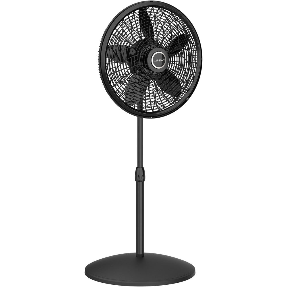 Lasko 1827 Pedestal Fans Number of Speeds 3  Amperage 0.5 1.1  Fan Diameter 18in  Voltage 120  Phase Single  Maximum Rpm 1020