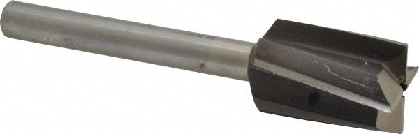 Value Collection GH8831125 1-3/16" Diam, 1/2" Shank, Diam, 4 Flutes, Straight Shank, Interchangeable Pilot Counterbore