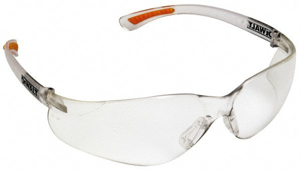 DeWALT DPG52-11D Safety Glass Anti-Fog & Scratch-Resistant, Polycarbonate, Clear Lenses, Frameless, UV Protection