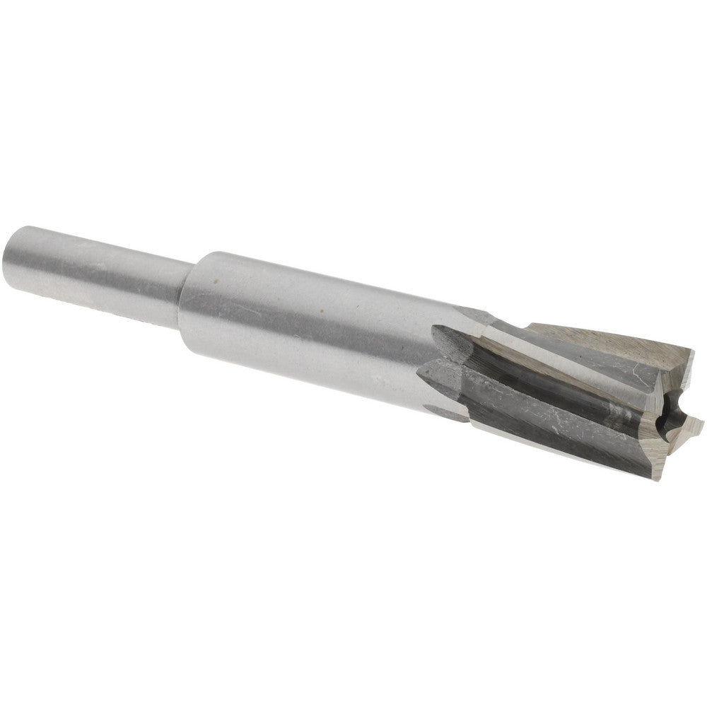 Value Collection GH8840282 7/16" Diam, 1/4" Shank, Diam, 4 Flutes, Straight Shank, Interchangeable Pilot Counterbore