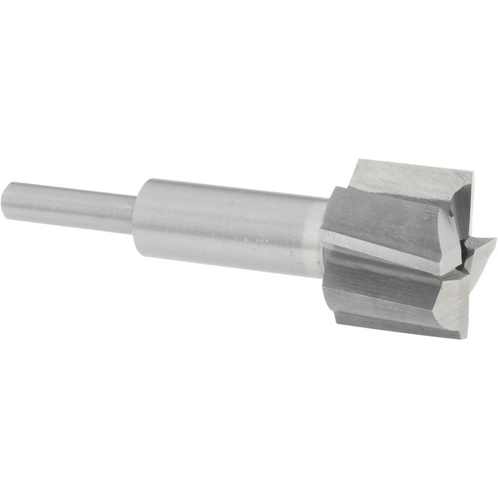 Value Collection GH8840647 1" Diam, 1/4" Shank, Diam, 4 Flutes, Straight Shank, Interchangeable Pilot Counterbore