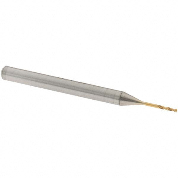 OSG 8595072 Screw Machine Length Drill Bit 0.72 mm (0.0283) Dia, 150 deg, Vanadium High Speed Steel