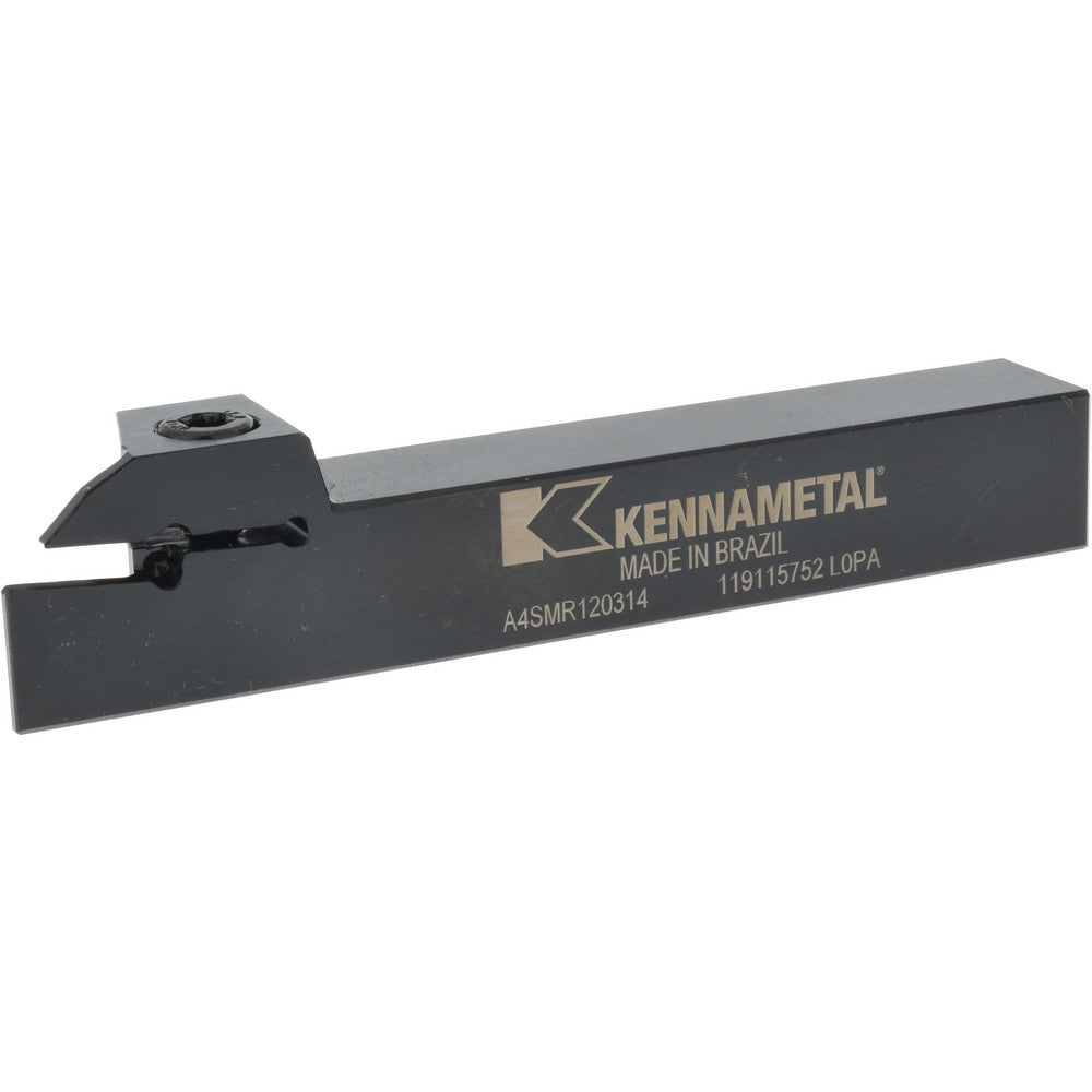 Kennametal 1953179 Indexable Grooving-Cutoff Toolholder A4SMR120314, 3 mm Min Groove Width, 14 mm Max Depth of Cut, Right Hand