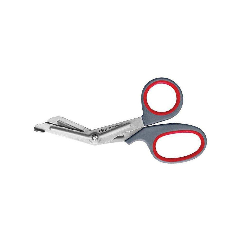 Clauss 18053 Multi-Purpose Snips 7" OAL, 1-3/4" LOC, Titanium Blades