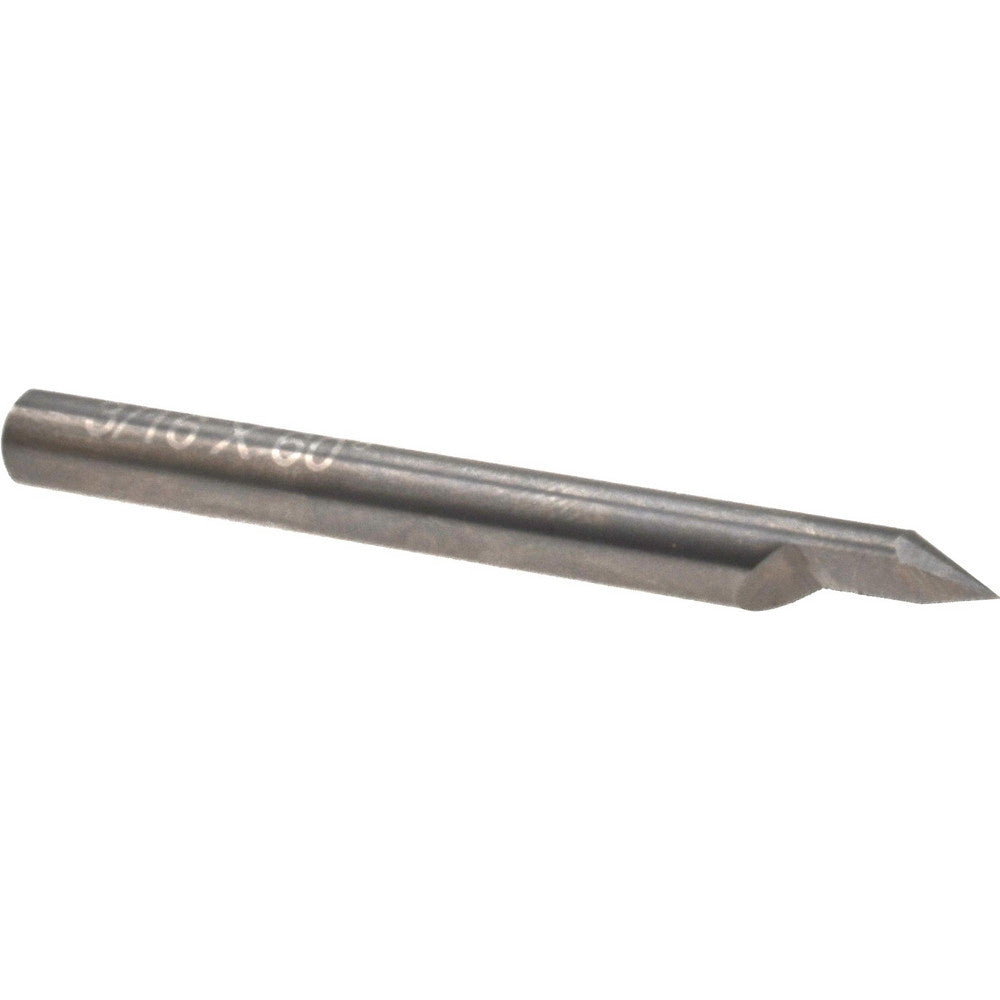 Harvey Tool 30020 Engraving Cutter 60 &deg, 3/16" Dia, Pointed, Solid Carbide