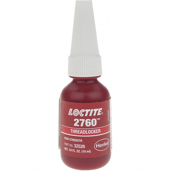 Loctite 303441 Threadlocker Red, Liquid, 10 mL, Bottle