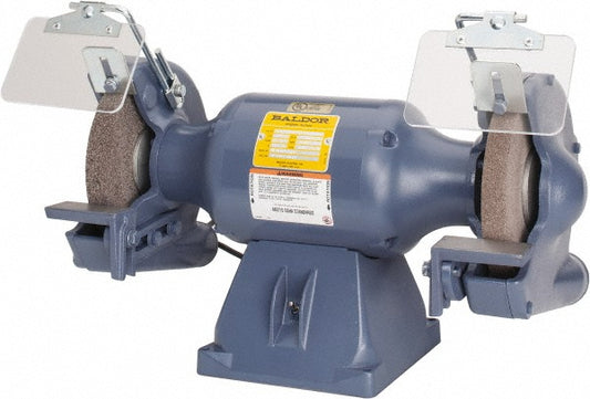 Baldor Reliance 8107W Bench Grinder 8" Wheel Dia, 3/4" Arbor Hole Dia