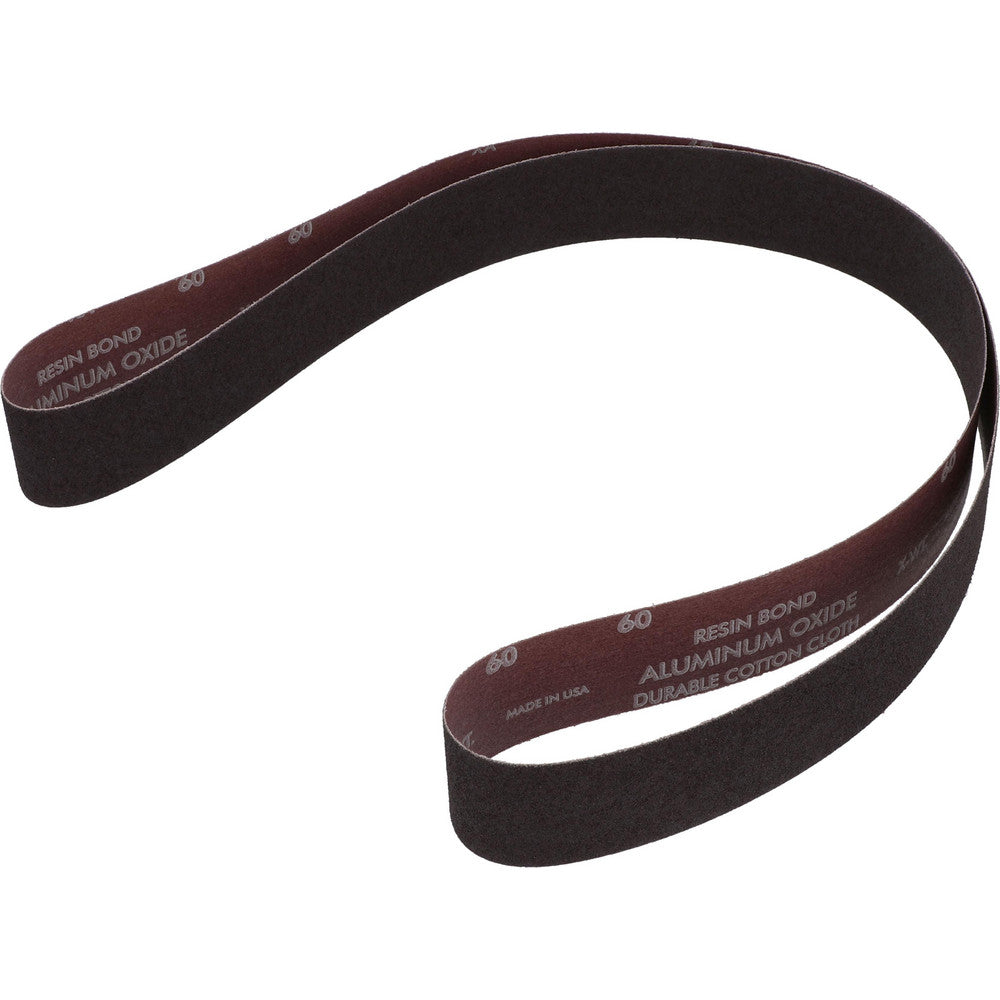 Norton 78072721325 Abrasive Belt  2" Wide, 72" OAL, 60 Grit, Aluminum Oxide