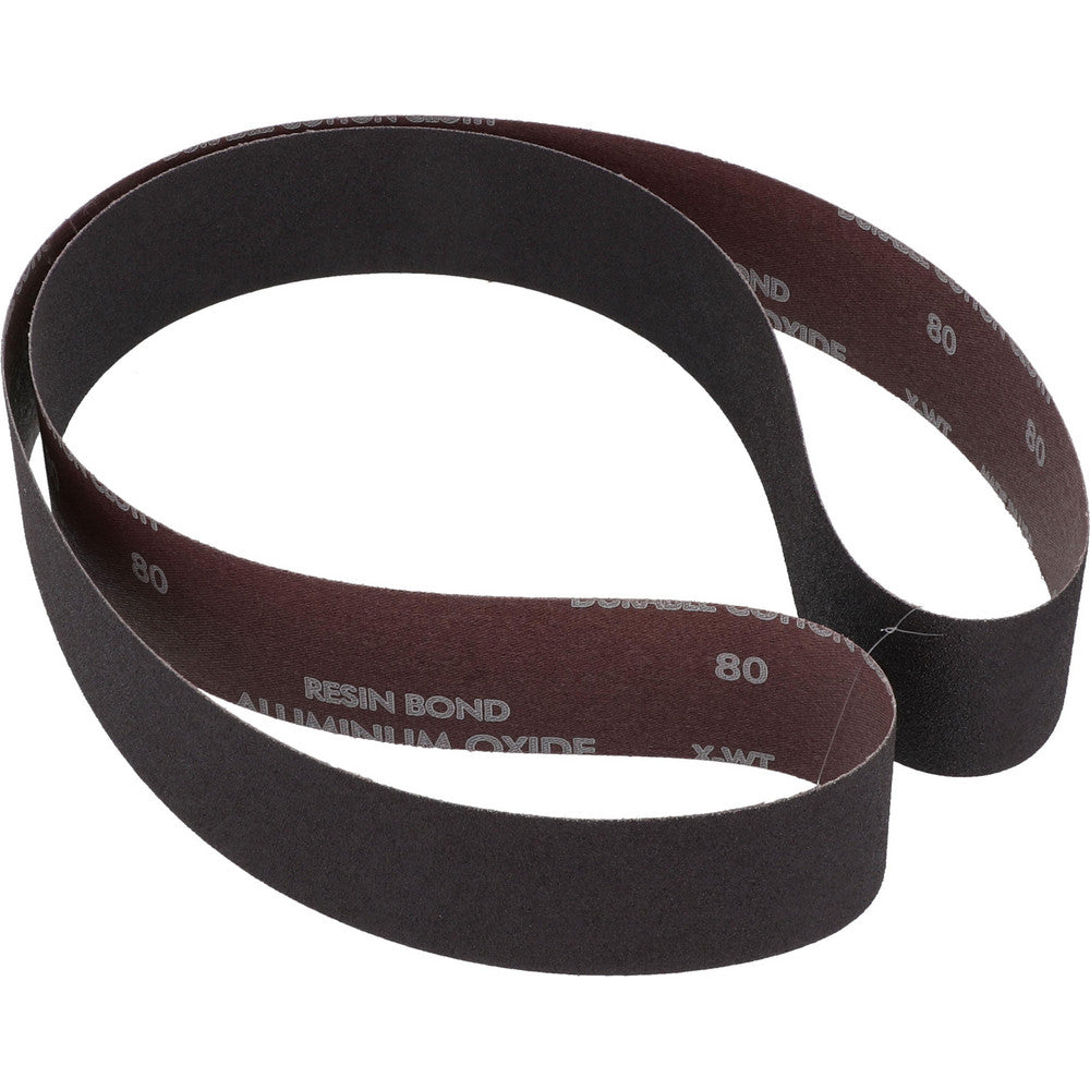Norton 78072721285 Abrasive Belt  2" Wide, 60" OAL, 80 Grit, Aluminum Oxide