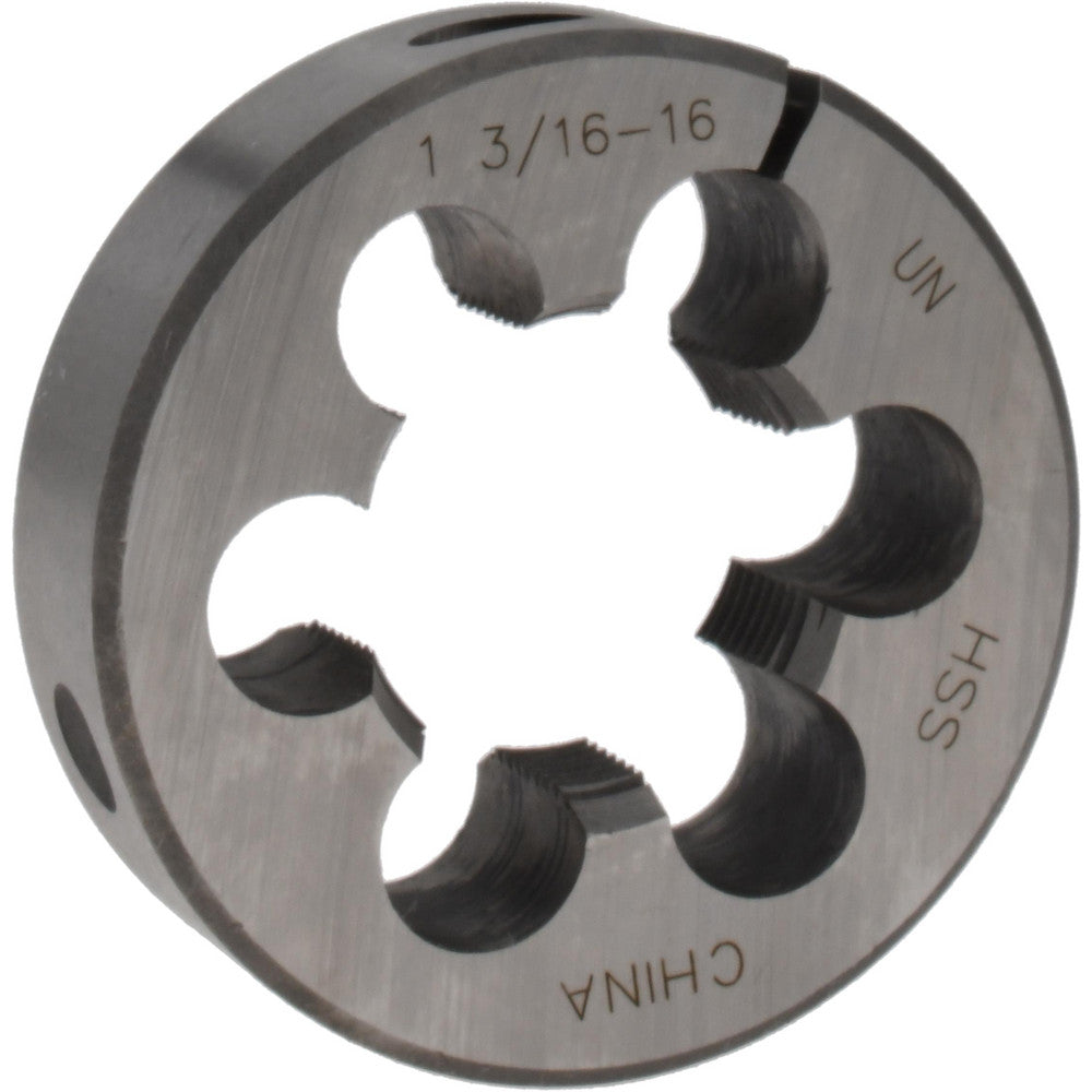 Value Collection 315-1531 Round Die 1-3/16-16, High Speed Steel