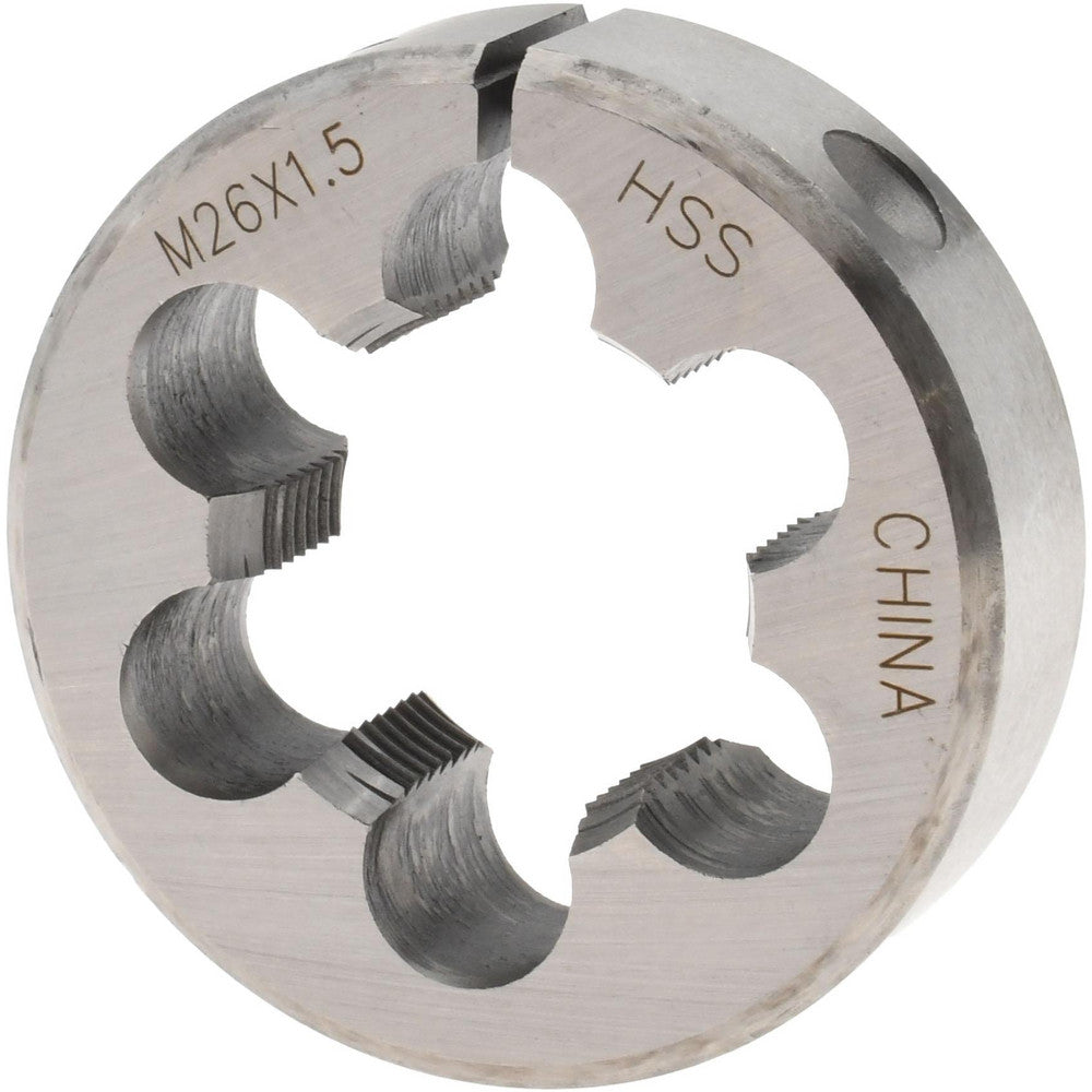 Value Collection 314-1845 Round Die M26x1.5, 2" OD, High Speed Steel