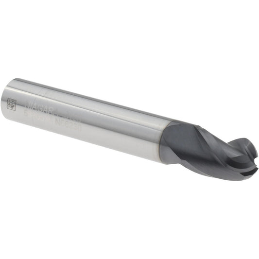 Seco 17003792 Ball End Mill 5/16" Dia, 7/16" LOC, 3 Flute, Solid Carbide