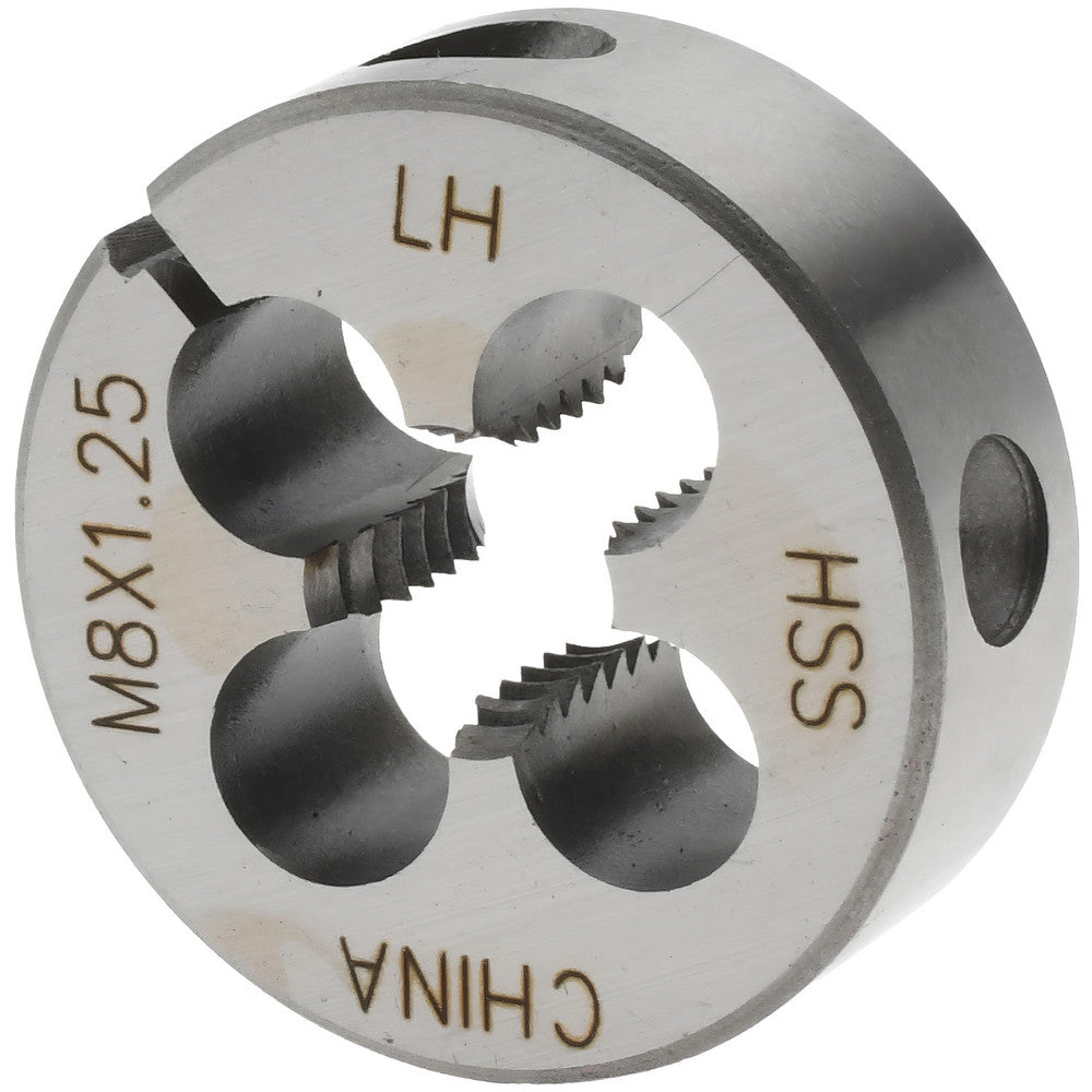 Value Collection 314-4646 Round Die M8x1.25, 1" OD, High Speed Steel
