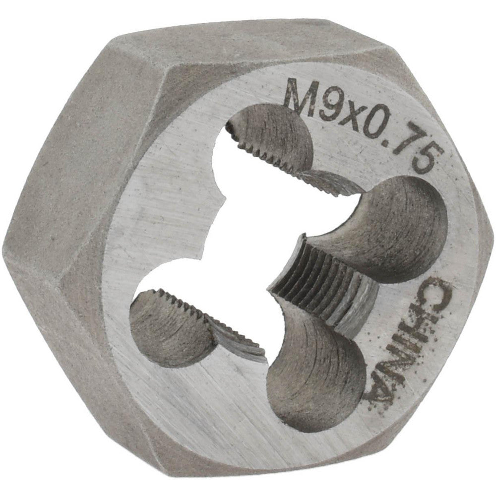 Value Collection 364-0091 Hex Rethreading Die M9x0.75, Right Hand, Carbon Steel