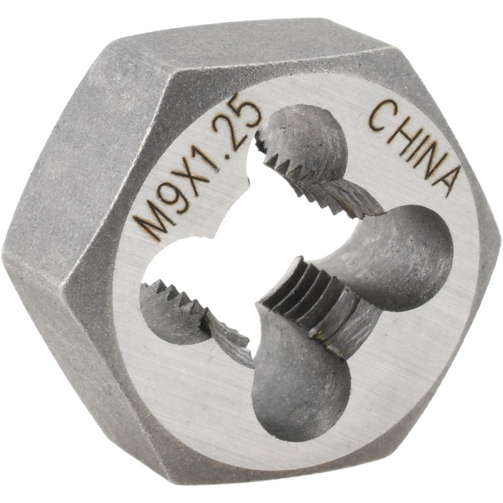 Value Collection 364-0093 Hex Rethreading Die M9x1.25, Right Hand, Carbon Steel