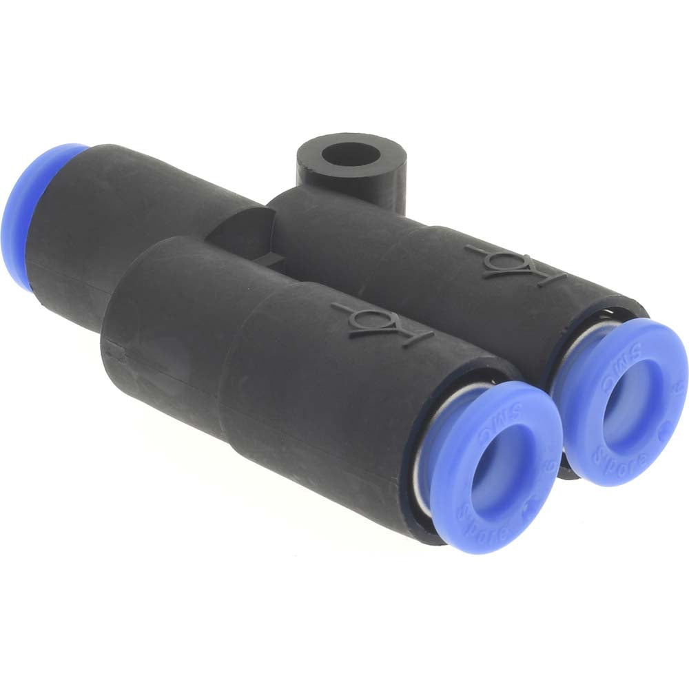 SMC Pneumatics KCU06-00 Push-to-Connect Push-to-Connect x Push-to-Connect Fitting Union Y