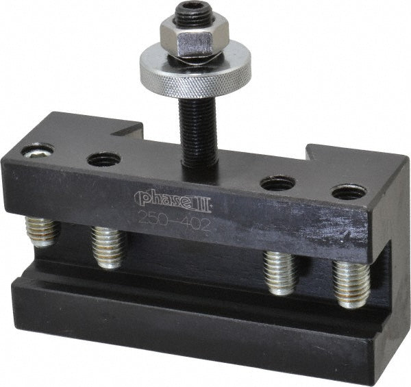 Phase II 250-402 Lathe Tool Post Holder Series CA, Number 2, Boring, Turning & Facing Holder
