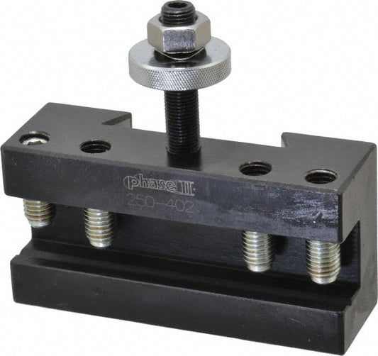 Phase II 250-402 Lathe Tool Post Holder Series CA, Number 2, Boring, Turning & Facing Holder