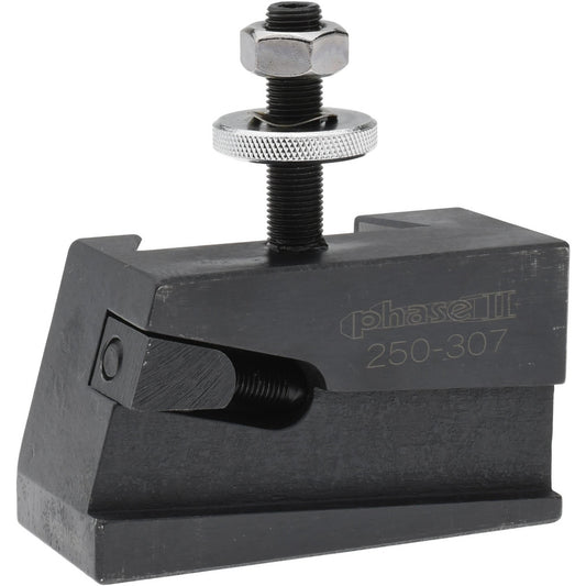 Phase II 250-307 Lathe Tool Post Holder Series CXA, Number 7, Universal Parting Blade Holder