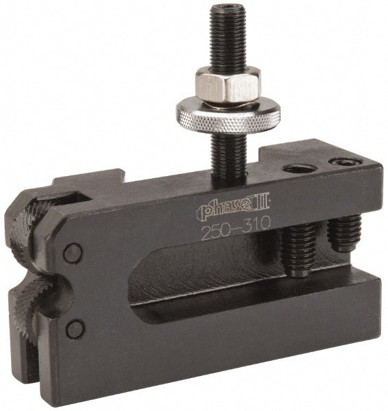 Phase II 250-310 Lathe Tool Post Holder Series CXA, Number 10, Knurling, Turning & Facing Holder