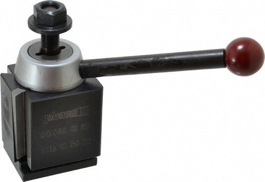 Phase II 250-222 10 to 15 Inch Lathe Swing, Wedge Type Quick Change Tool Post