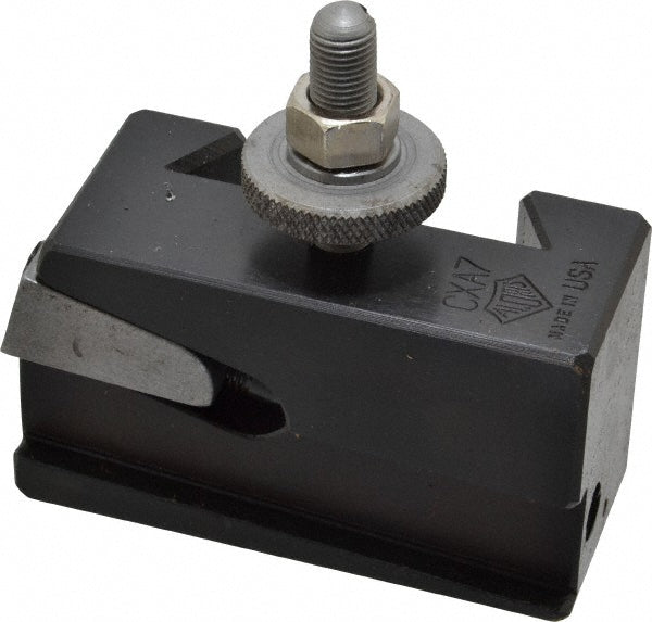 Aloris CXA-7 Lathe Tool Post Holder Series CXA, Number 7, Universal Parting Blade Holder