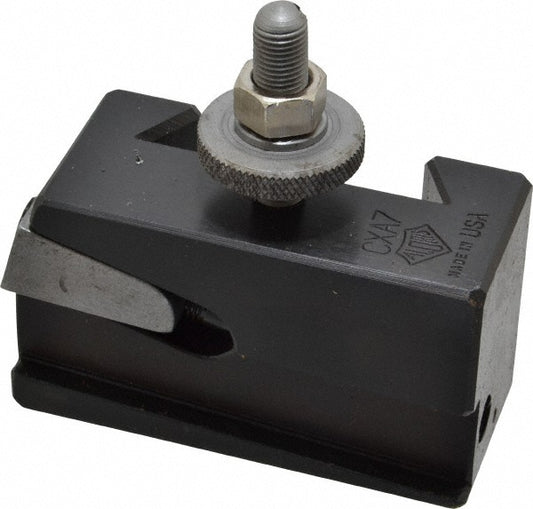 Aloris CXA-7 Lathe Tool Post Holder Series CXA, Number 7, Universal Parting Blade Holder