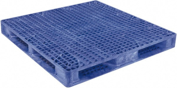 Orbis 4848 HDSC BLU Stackable Pallet 47.9" Long, 47.9" Wide, 6.8" High, Plastic