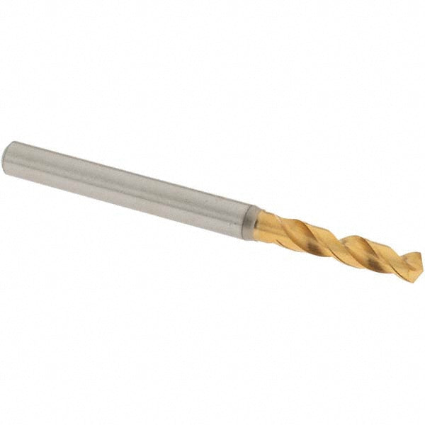 OSG 8595335 Screw Machine Length Drill Bit 3.35 mm (0.1319) Dia, 130 deg, Vanadium High Speed Steel