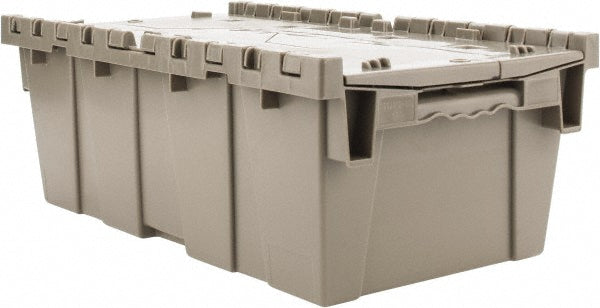 Quantum Storage QDC2012-7 Polyethylene Attached-Lid Storage Tote 40 lb Capacity