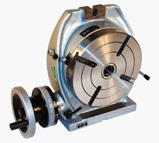 Phase II 221-310 10" Table Diam, Horizontal & Vertical Rotary Machining Table
