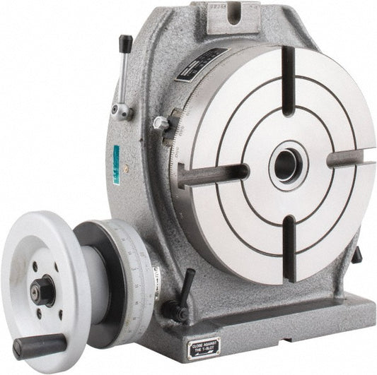 Phase II 221-308 8" Table Diam, Horizontal & Vertical Rotary Machining Table
