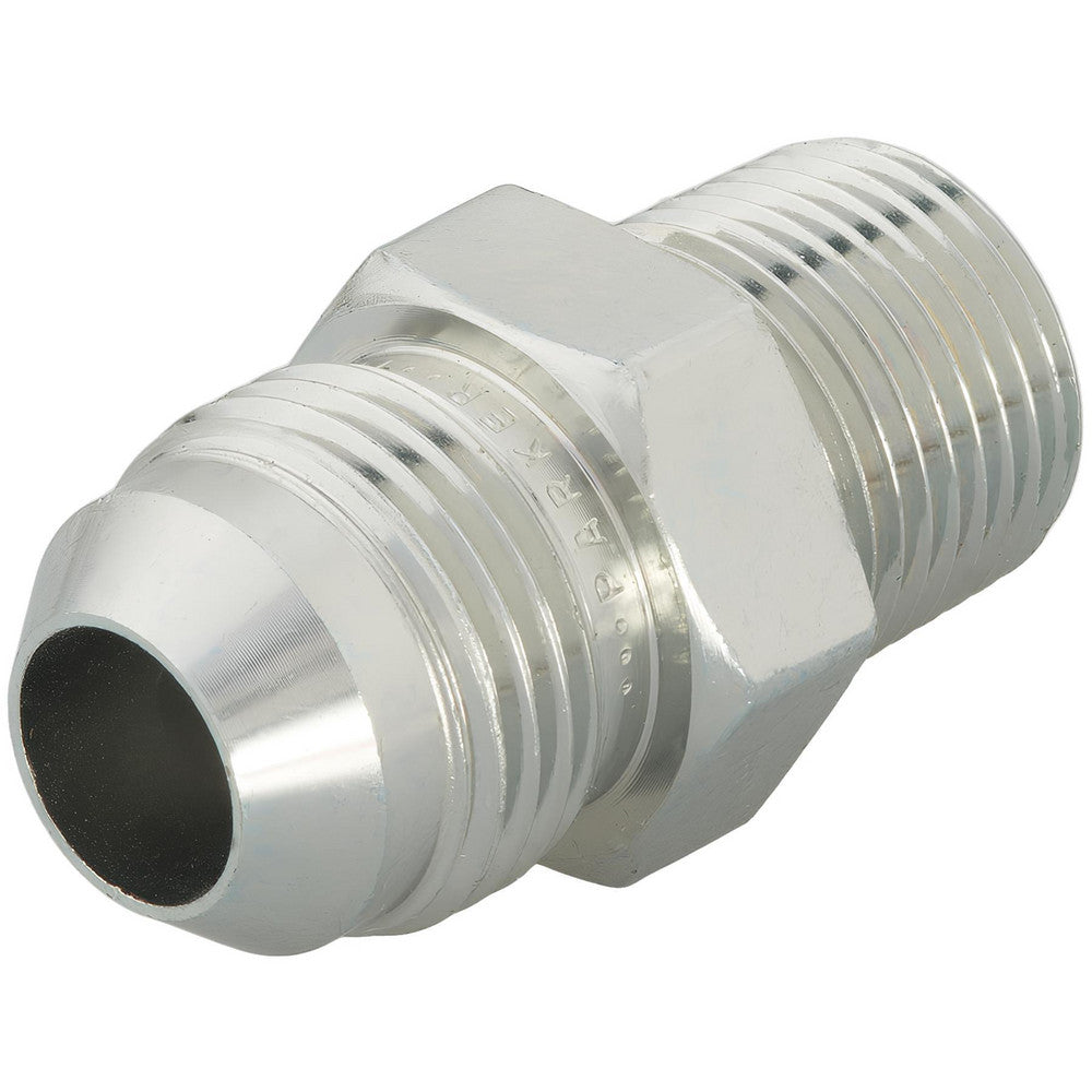 Parker 6-8 FTX-S Steel Flared Tube Connector 3/8" OD, 37 deg Flared Angle