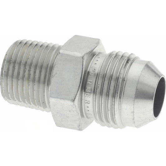 Parker 8 FTX-S Steel Flared Tube Connector 1/2" OD, 37 deg Flared Angle
