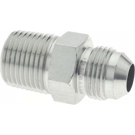 Parker 8-8 FTX-S Steel Flared Tube Connector 1/2" OD, 37 deg Flared Angle