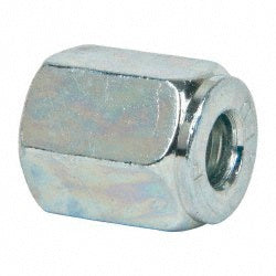 Parker 4 BU-S Flareless Bite-Type Tube Nut 7/16-20, 1/4" Tube OD, 9/16" Hex, Steel