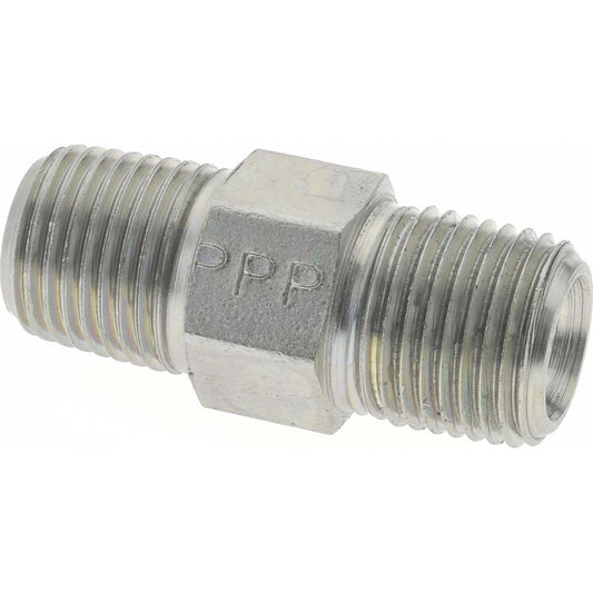 Parker 1/8 FF-S Industrial Pipe Hex Plug 1/8" Male Thread, MNPTF