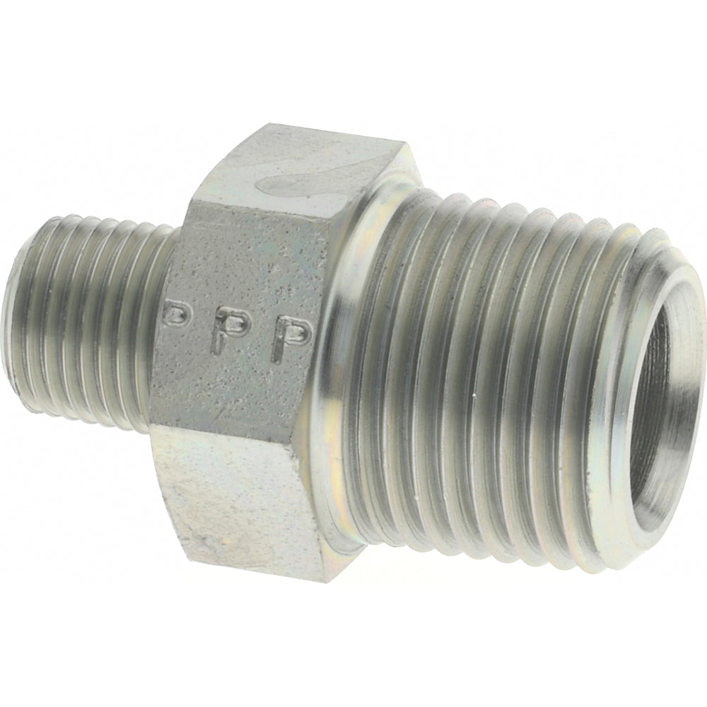 Parker 3/8 X 1/8 FF-S Industrial Pipe Hex Plug 3/8 x 1/8" Male Thread, MNPTF