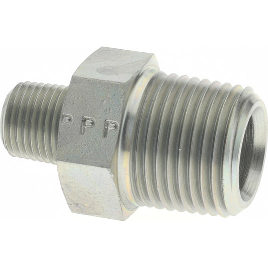Parker 3/8 X 1/8 FF-S Industrial Pipe Hex Plug 3/8 x 1/8" Male Thread, MNPTF