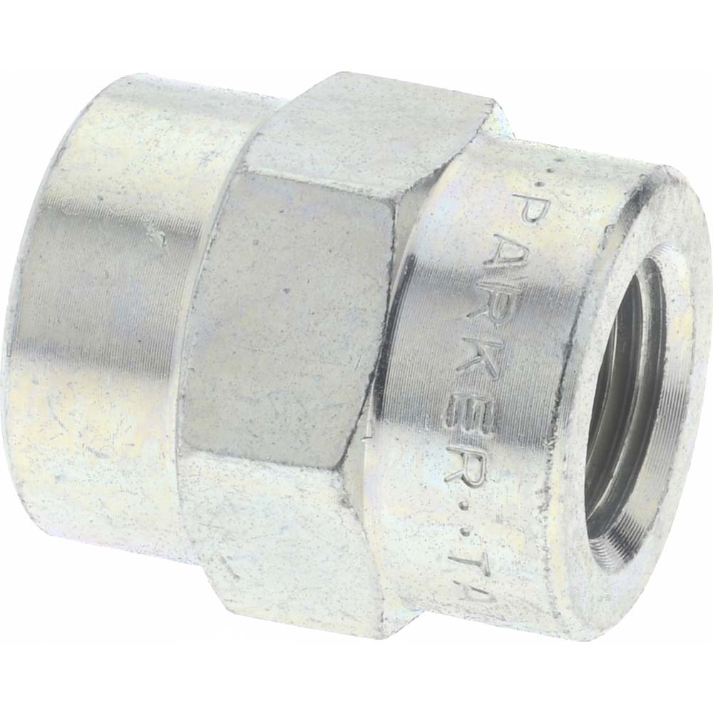 Parker 1/8 GG-S Industrial Pipe Coupling 1/8" Female Thread, FNPTF
